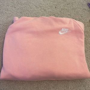 Coral Nike sweatshirt